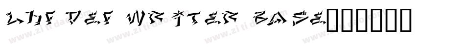 LHF Def Writer BASE字体转换